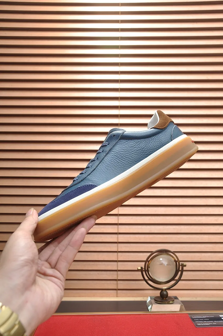 Men's men's shoes 💰540💶【𝐥𝐨𝐫𝐨 𝐏𝐢𝐚𝐧𝐚】lp classic loafers, an Italian treasure brand, the only brand that can match Hermès! Only after wearing it do we realize that we cannot let down our feet. The upper is imported cashmere, the lining of water-dyed cowhide ➕ the cowhide feet, the official original glass rubber outsole, and the pendant. Exclusive original packaging (tag ➕ brand paper ➕ outer box ➕ hand bag) code number: 38-45